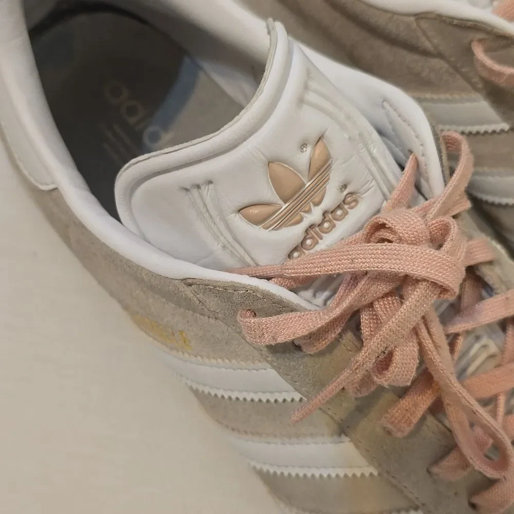 Adidas Originals Mens Gazelle Vapor Pink White Sneakers Mens Size 12 - Picture 2 of 8